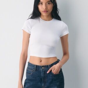 Aritzia Homestretch Tee Cropped